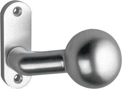 Bouton de porte profilé EDI 1388/0000 matériau aluminium F1 (3000200013)