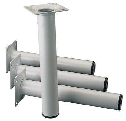 Base de meuble ELEMENT SYSTEM aluminium blanc 30 mm hauteur 400 mm (3000271268)