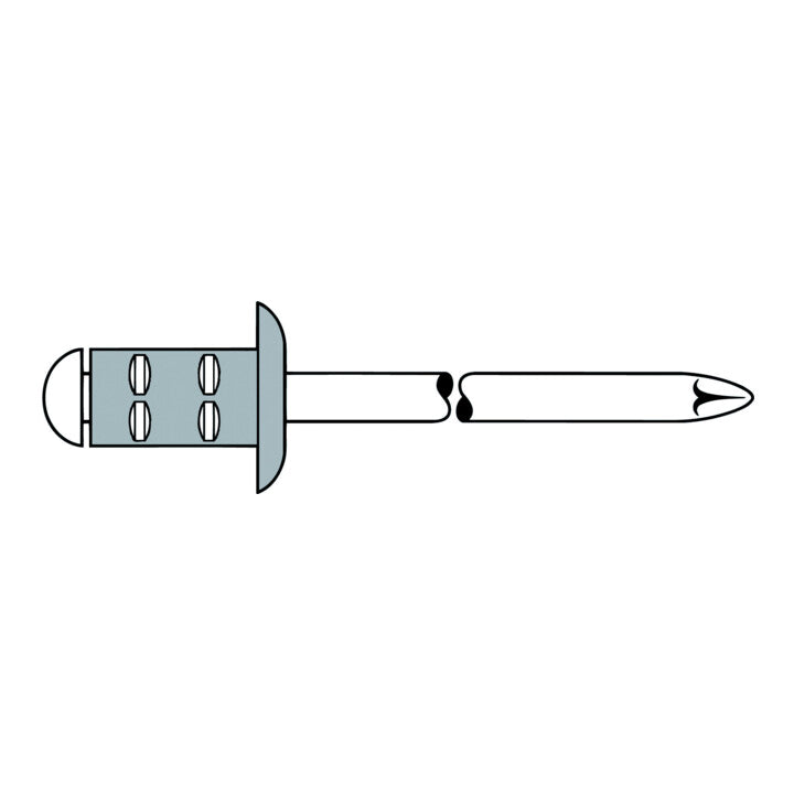 GESIPA Blindniet PolyGrip® Nietschaft d x l 3,2 x 8 mm ( 4000813765 )