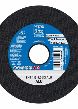 PFERD Trennscheibe SG ALU D125x1,6mm gerade ( 4000843079 )