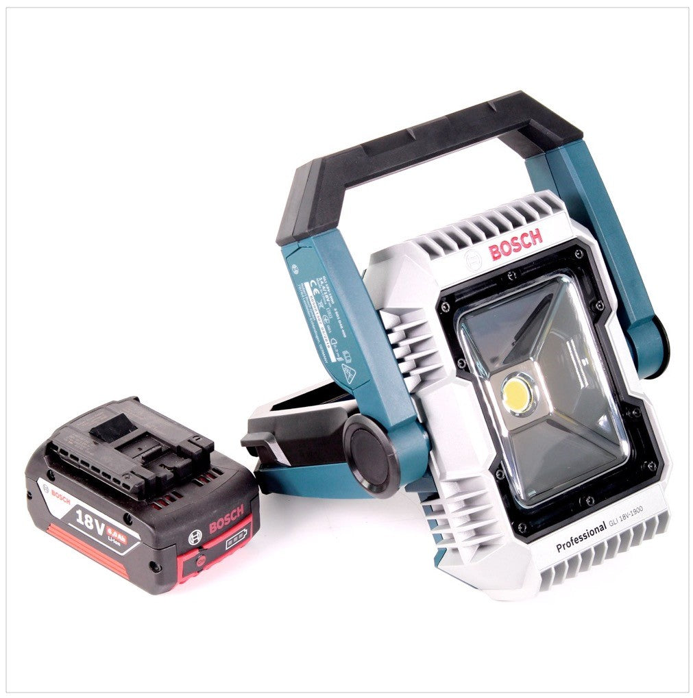 Bosch GLI 18 V-1900 Akku Baustellen Lampe Leuchte mit 1 x Bosch GBA 18 V 6 Ah Akku - Toolbrothers