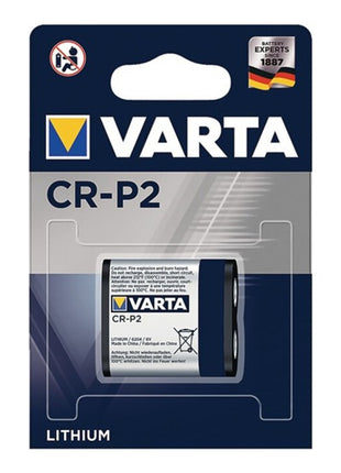 Batterie VARTA ULTRA Lithium 6 V CRP2 1450 mAh (4000901766)