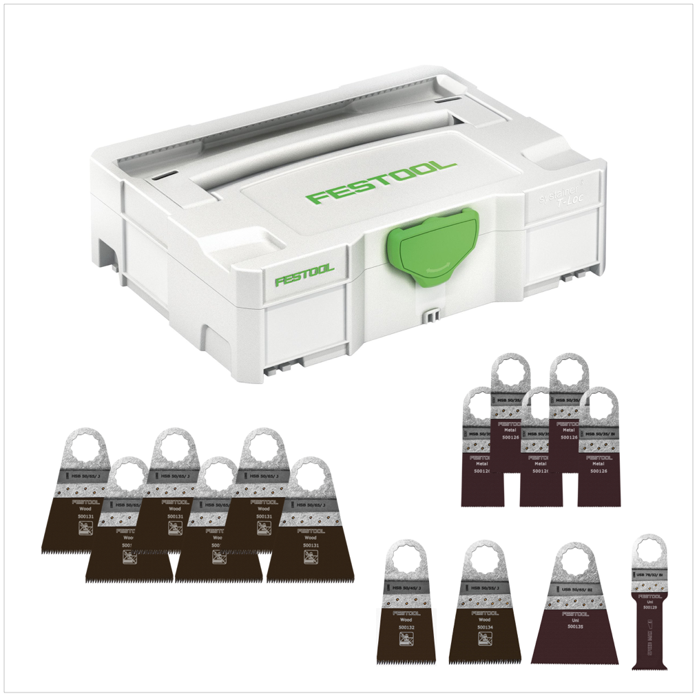 Festool VECTURO Set 1 Sägeblatt Set für OS 400 im Zubehör Systainer ( 202865 ) - Toolbrothers