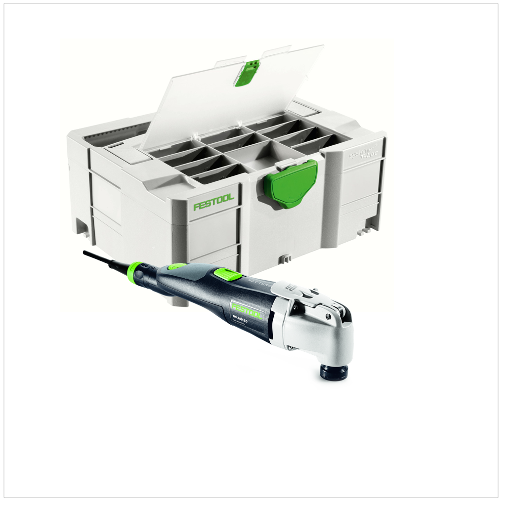 Festool OS 400 EQ Set Oszillierer VECTURO 400W ( 563001 / 202865 ) im Systainer + 18x Sägeblatt - Toolbrothers