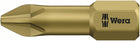 Embout WERA 851/1 TH 1/4″ PH 1 longueur 25 mm (4000829461)