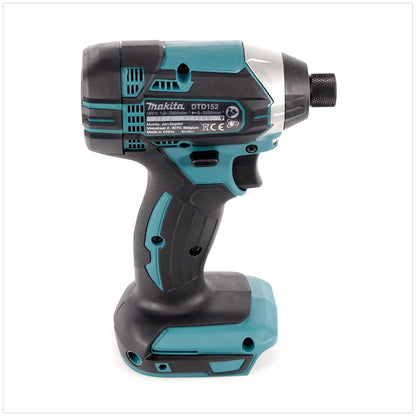 Makita DTD 152 RAE Akku Schlagschrauber 18 V 165 Nm 1/4" + 2x Akku 2,0 Ah + Ladegerät + Koffer - Toolbrothers