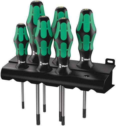 Jeu de tournevis WERA 367/6 TORX BO 6 pièces TORX® avec trou (4000827755)