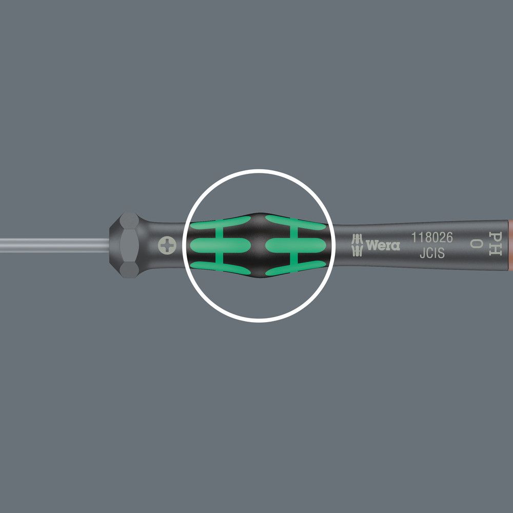 WERA Elektronik-Feinmechanik-Schraubendreher 2035 1,2 mm Klingenlänge 40 mm ( 4300001761 )