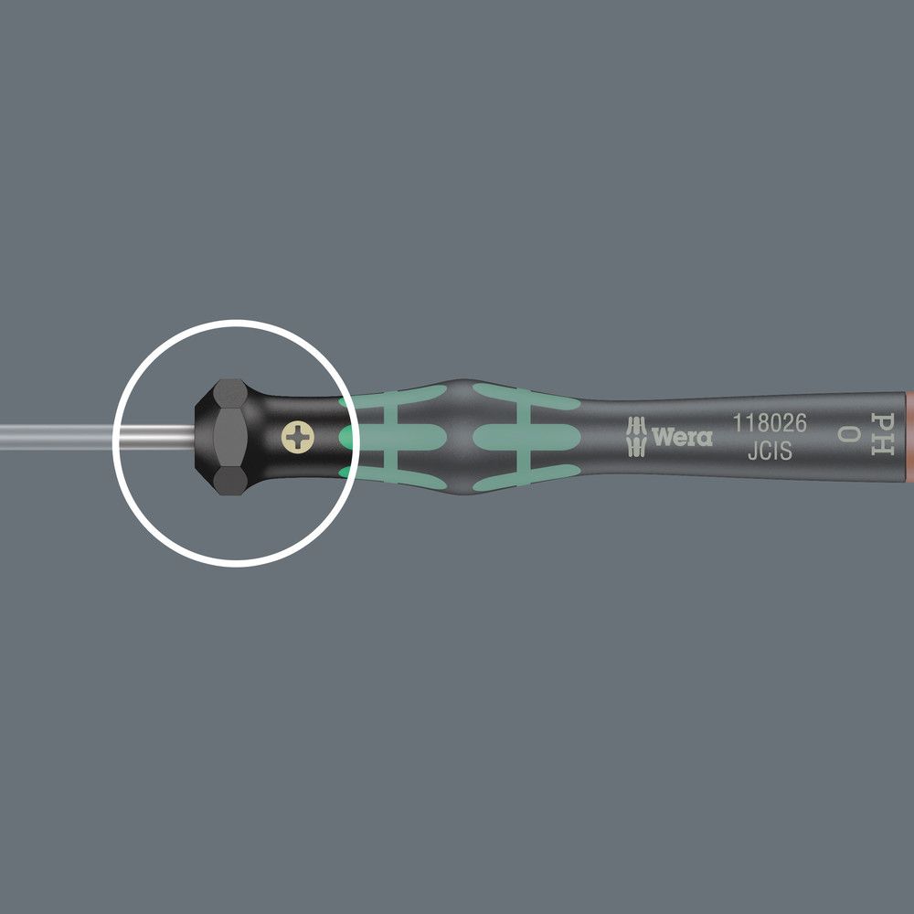 WERA Elektronik-Feinmechanik-Schraubendreher 2035 1,5 mm Klingenlänge 40 mm ( 4300001756 )