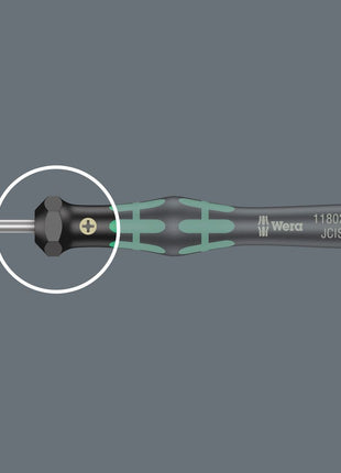 Tournevis électronique de précision WERA 2035 3 mm longueur de lame 80 mm (4300001755)