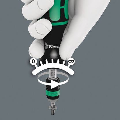 Tournevis dynamométrique WERA 7440 0,3 - 1,2 Nm (4000828010)