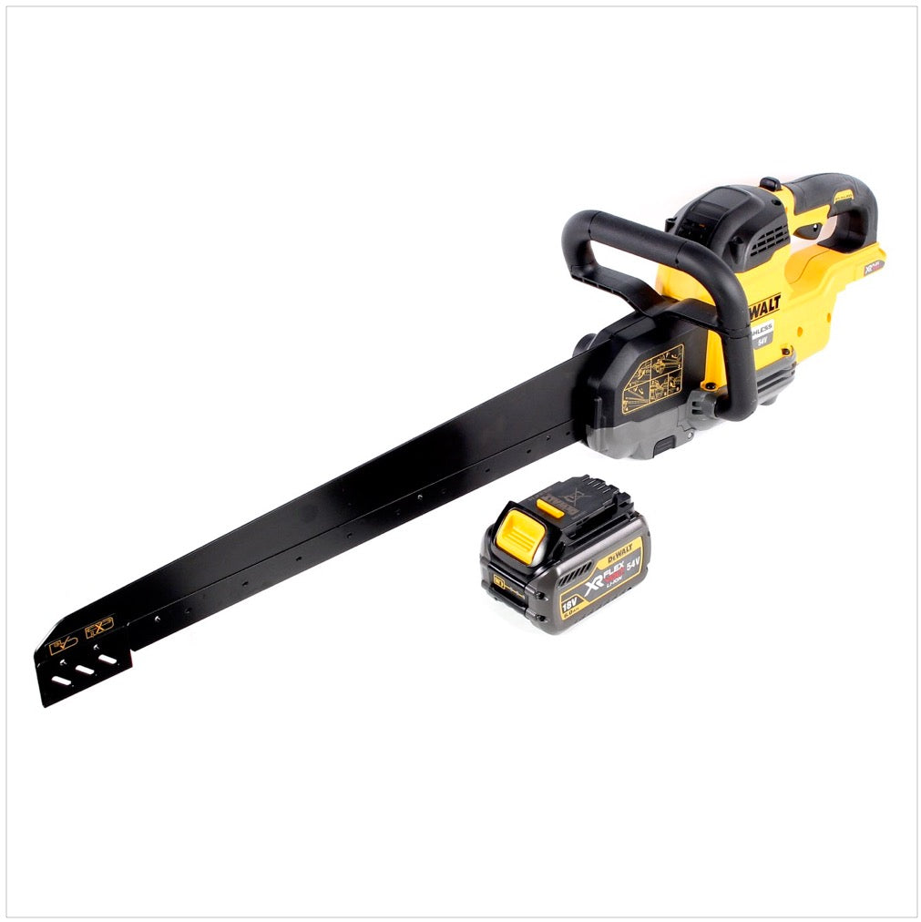 DeWalt DCS 397 Akku Spezialsäge FlexVolt 54 V 430 mm Brushless + 1x Akku 6,0 Ah - ohne Ladegerät - Toolbrothers