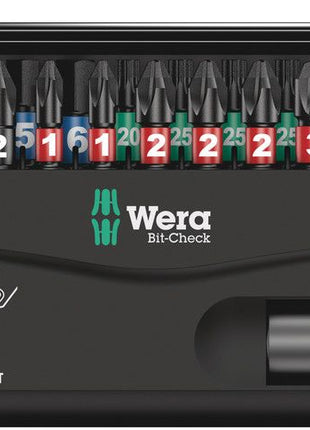 Assortiment d'embouts WERA Bit-Check 30 Impaktor 1 30 pièces (4000829047)