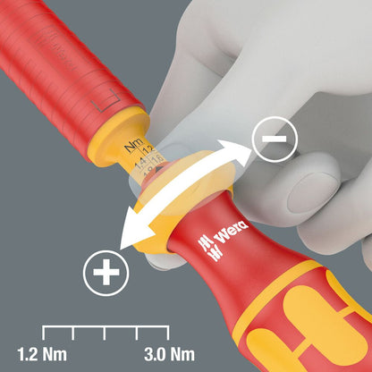 WERA Drehmomentschraubendrehersatz 15-teilig 1,2 - 3 Nm ( 4000828616 )