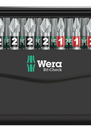 Assortiment d'embouts WERA Bit-Check 30 BiTorsion 1 30 pièces (4000829000)