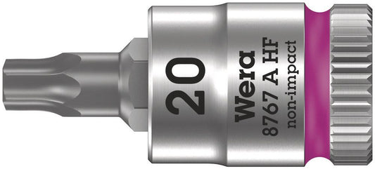 Insert pour clé à douille WERA 8767 A HF TORX® 1/4″ (8000378016)