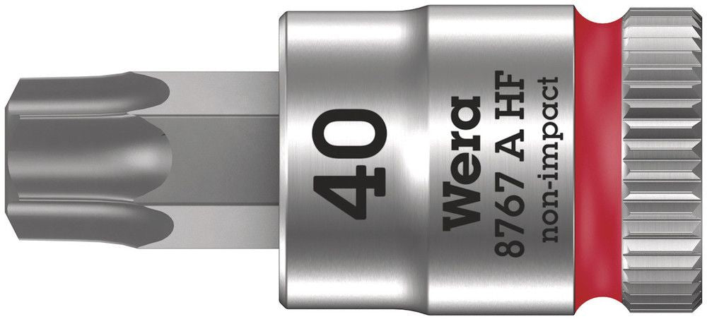 Insert pour clé à douille WERA 8767 A HF TORX® 1/4″ (8000378024)