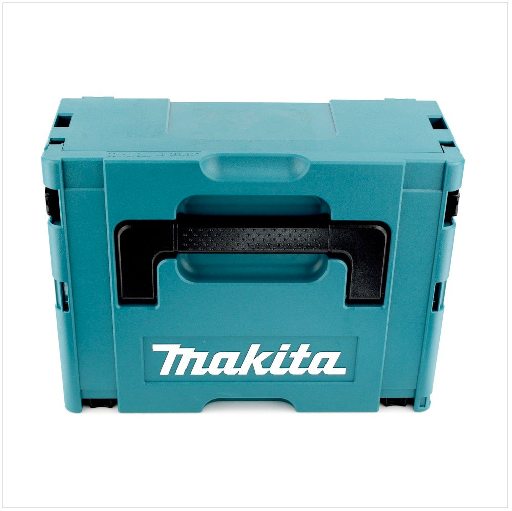 Makita DHP 458 RA1J B Akku Schlagbohrschrauber 18 V 91 Nm Schwarz + 1x Akku 2,0 Ah + Ladegerät + Makpac - Toolbrothers