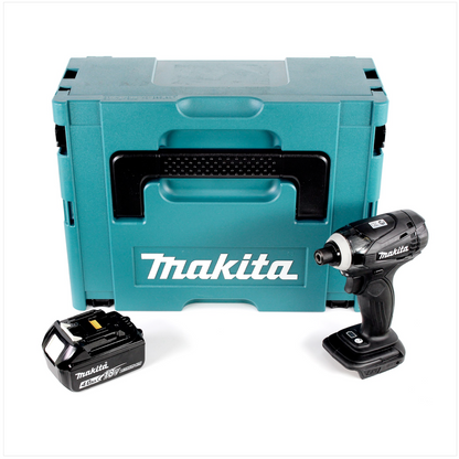 Makita DTD 146 B 18 V Li-ion Akku Schlagschrauber in Schwarz im Makpac mit 1x BL 1840 B 4,0 Ah Akku - Toolbrothers