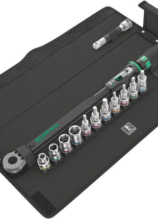 Jeu de clés dynamométriques WERA Click-Torque C 3 Set 1 13 pièces 40 - 200 Nm 1/2″ (8000544741)