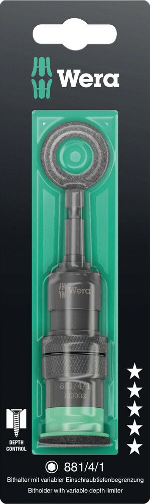 WERA Bithalter 881/4/1 SB 1/4 ″ 1/4 ″ ( 4000829877 )