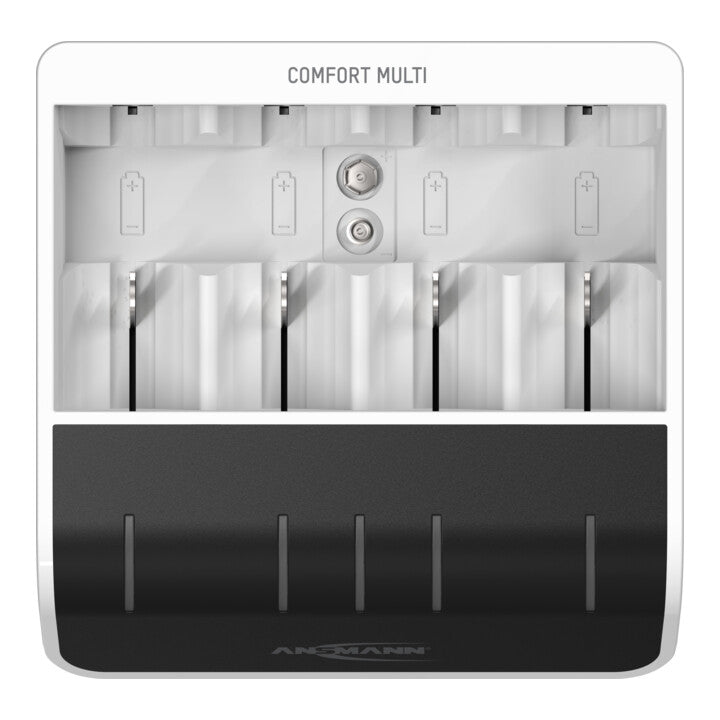 Chargeur de batterie ANSMANN Comfort-Multi avec entrée USB (4000902122)