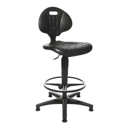 Siège de travail pivotant TOPSTAR Tec 20 patins + repose-pieds (9000454307)