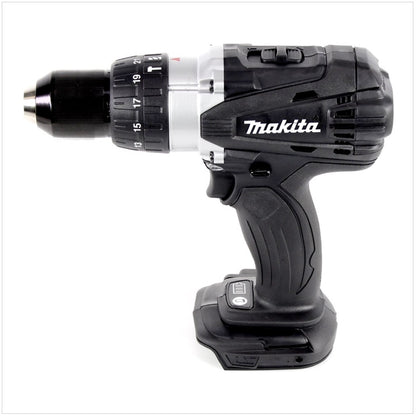 Makita DHP 458 RMJB Akku Schlagbohrschrauber 18 V 91Nm Schwarz im Makpac + 2x 4,0 Ah Akku + Ladegerät - Toolbrothers