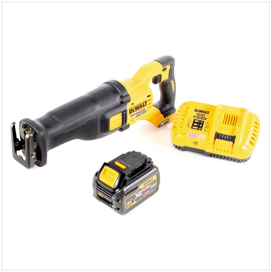 DeWalt DCS 388 T1 Akku Säbelsäge 54 V + 1x Akku 6,0 Ah + Ladegerät - Toolbrothers