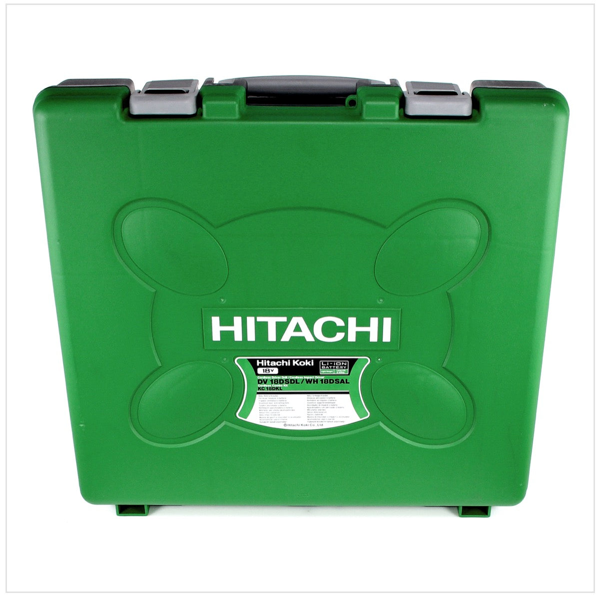 Hitachi DV 18 DSDL /  L4 18V Li-Ion Akku- Schlagbohrschrauber Solo, ohne Akku, ohne Ladegerät im Koffer - Toolbrothers