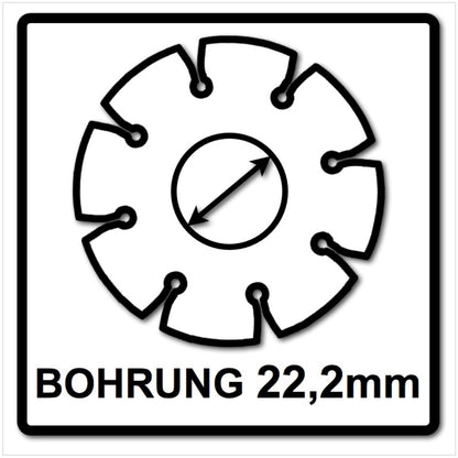 WellCut Diamond Blade Diamant Trennscheibe 230 x 22,2 mm Application Continuous ( 555 230 / 22 ) - Toolbrothers