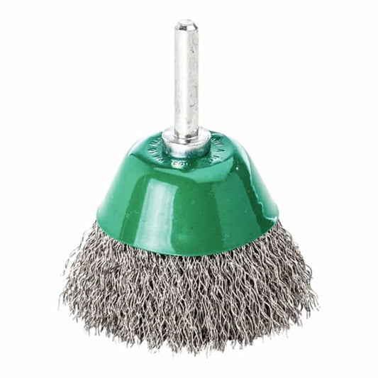 Brosse de surface LESSMANN Ø 50 mm tige 6 mm épaisseur fil 0,3 mm (4000840766)