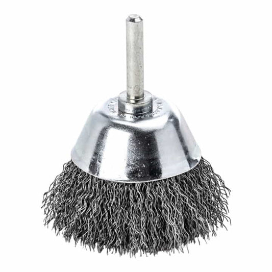 Brosse boisseau LESSMANN Ø 65 mm M14 épaisseur fil 0,5 mm (4000840751)