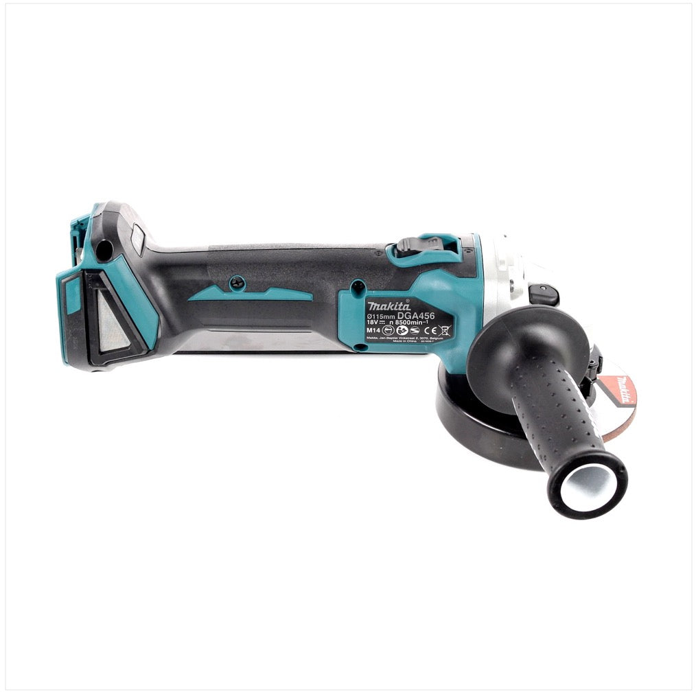 Makita DGA 456 A1 Akku Winkelschleifer 18 V 115 mm Brushless + 1x Akku 2,0 Ah - ohne Ladegerät - Toolbrothers