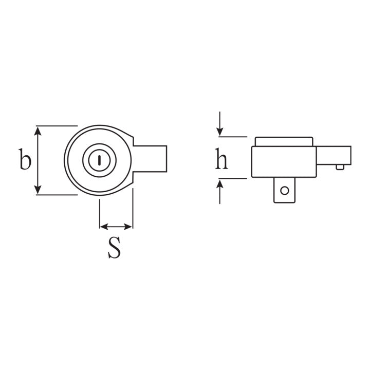 Cliquet réversible STAHLWILLE 735/5 3/8″ 9 x 12 mm (4000826583)