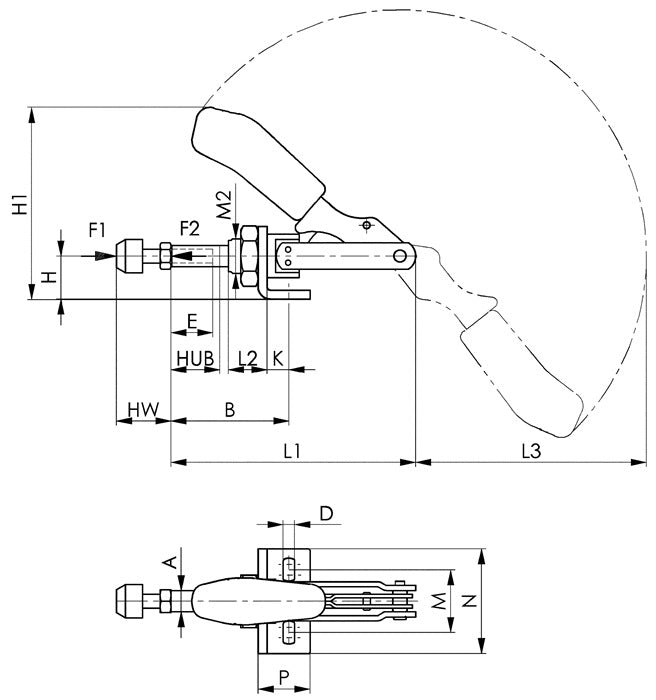 AMF Schubstangenspanner Nr. 6841 Größe 1 ( 4000833516 )