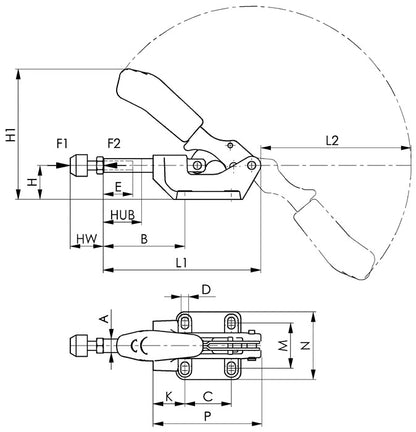 AMF Schubstangenspanner Nr. 6842 Größe 5 ( 4123680150 )