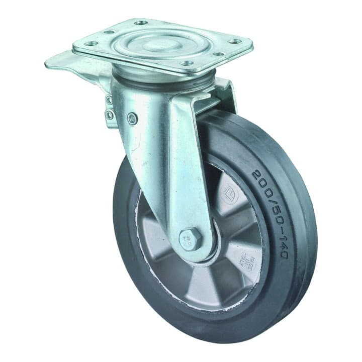 BS ROLLEN Roulette pivotante robuste Ø 200 mm capacité de charge 450 kg (3000275479)