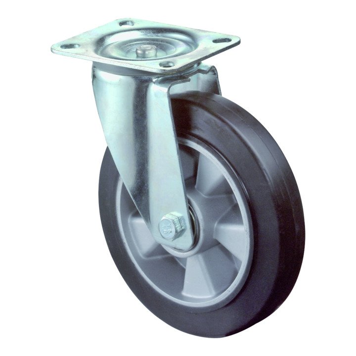 BS ROLLEN Roulette pivotante robuste Ø 125 mm capacité de charge 200 kg (3000275442)