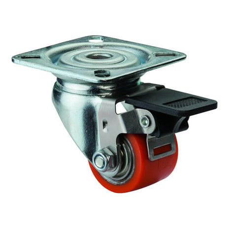 Roulette pivotante BS ROLLEN avec roue à frein Ø 35 mm capacité de charge 100 kg (3000275161)