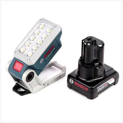 Bosch GLI DeciLED 10,8 Volt Professional Akku Lampe Worklight ( 06014A0000 ) + 1x GBA 10,8 V 4,0 Ah Akku ( 2607336779 ) - Toolbrothers