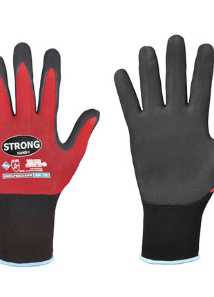 Gants STRONGHAND PRECISOR taille 8 rouge/noir (8000549462)