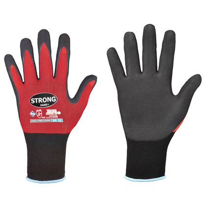 Gants STRONGHAND PRECISOR taille 8 rouge/noir (8000549462)