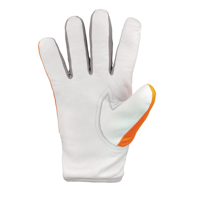 ELYSEE gants GROEDEN taille 10 orange/gris argent (8000809129)