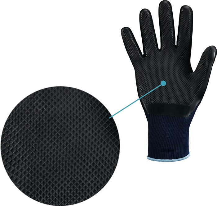 STRONGHAND Handschuhe GRIDSTER Größe 10 dunkelblau/schwarz ( 4000391305 )