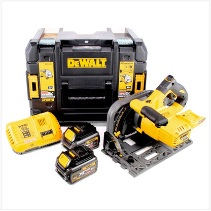 DeWalt DCS 520 T2 Akku Tauchsäge 54 V Flexvolt 165 mm + 2x Akku 6,0 Ah + Ladegerät + T-STAK - Toolbrothers