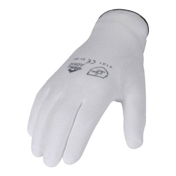 Gants ASATEX taille 9 blancs (4000371248)