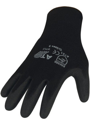 Guantes ASATEX talla 10 negro (4000371259)