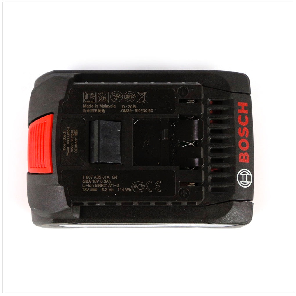 Bosch GBA 18 V 6,3 Ah / 6300 mAh EneRacer Professional Li-Ion Einschub Akku ( 1600A00R1A ) - Toolbrothers