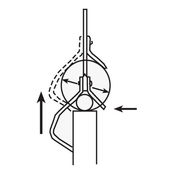 Couteau à dénuder JOKARI Secura No. 28G longueur totale 170 mm (4000817911)